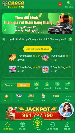 Tải C8858 – Trải Nghiệm Mọi Lúc, Mọi Nơi
