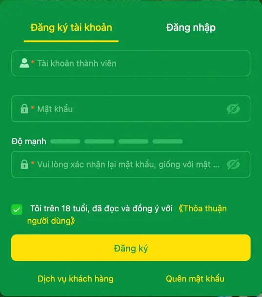 Đăng Ký C8858 – Tạo Tài Khoản Nhanh Chóng